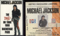 Michael Jackson Bad - World Tour 1988 - Backstage pass/Ticket UK tour programme M-JTRBA856503