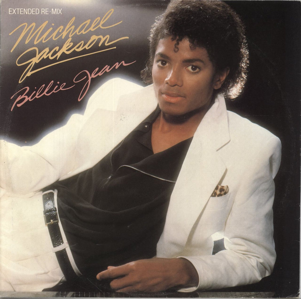 Michael Jackson Billie Jean + Sleeve UK 12" vinyl single (12 inch record / Maxi-single) A133084