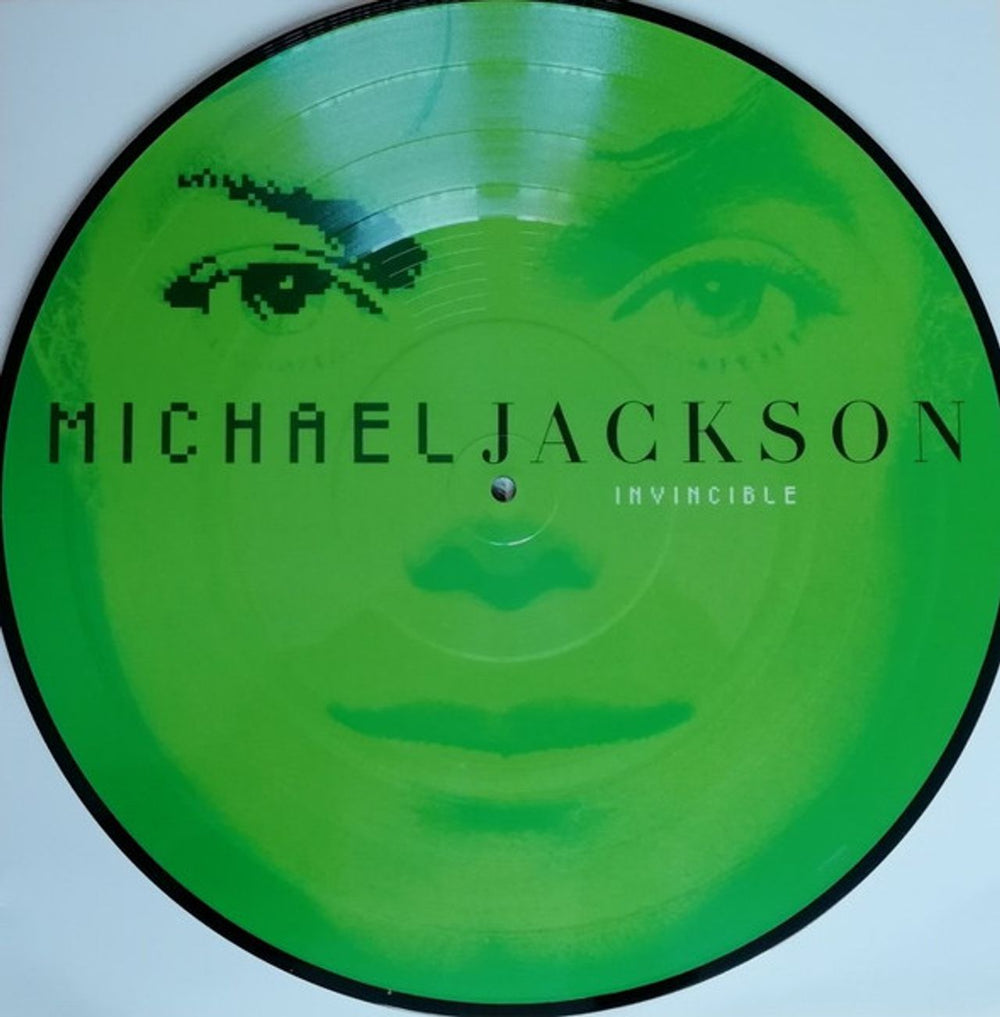 Michael Jackson Invincible - Picture Disc Edition UK picture disc LP (vinyl picture disc album) M-JPDIN717307