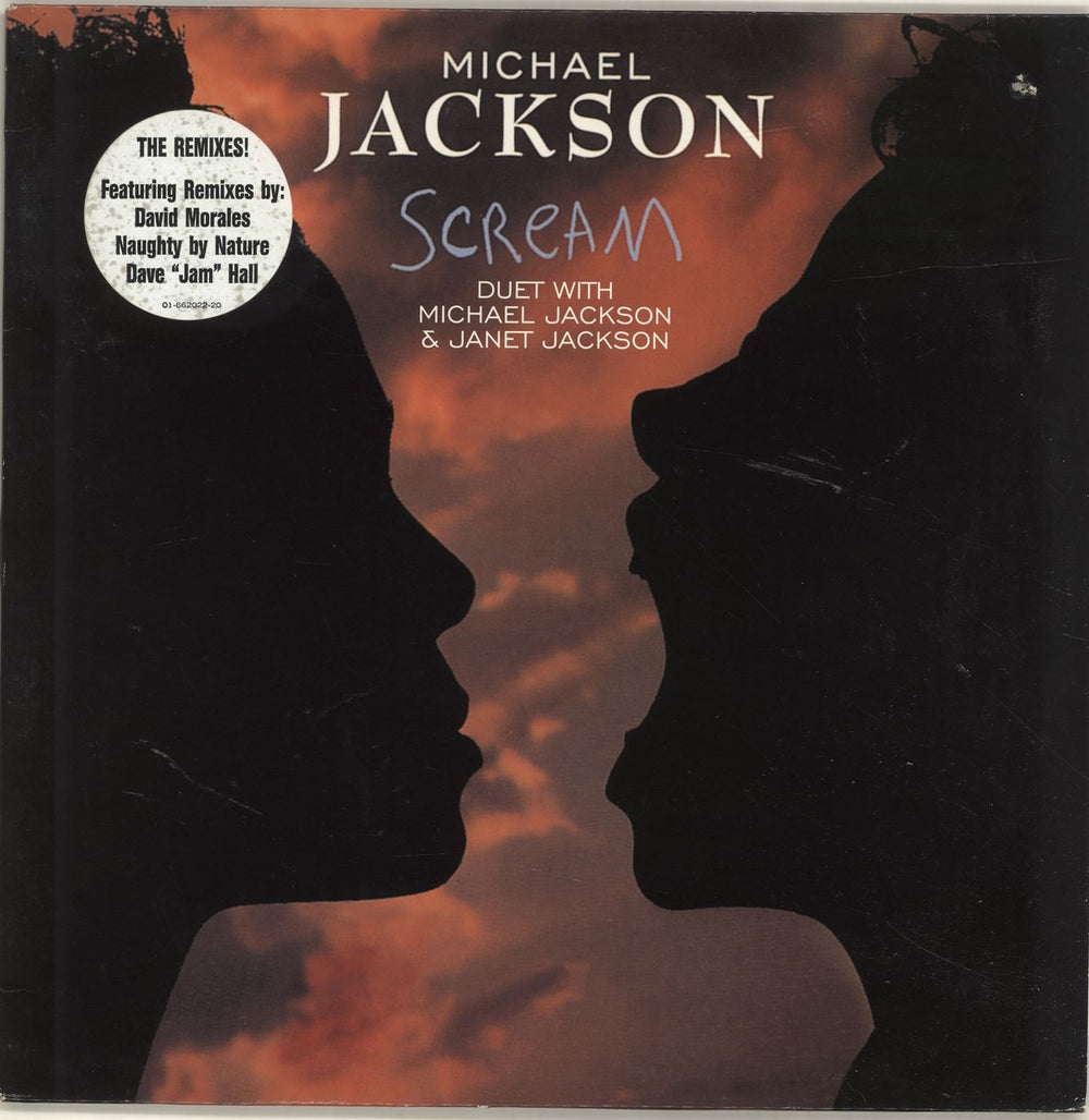 Michael Jackson Scream German 12" vinyl single (12 inch record / Maxi-single) 6620226