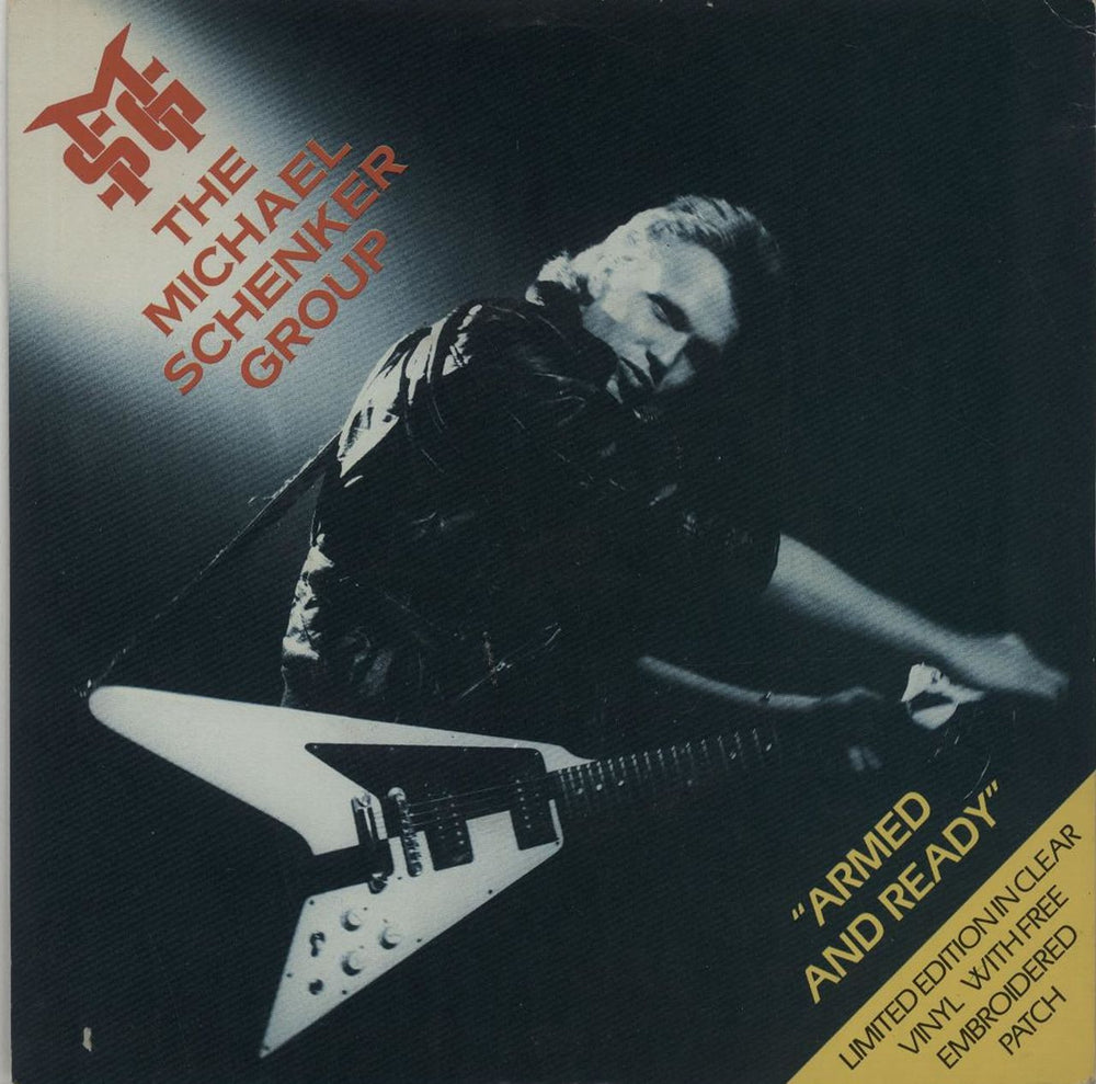 Michael Schenker Group Armed & Ready - Clear Vinyl UK 7" vinyl single (7 inch record / 45) CHS2455