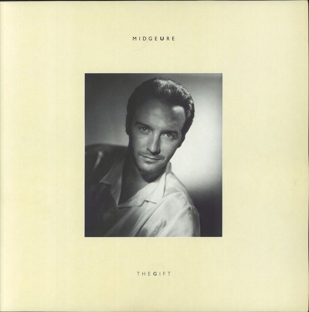 Midge Ure The Gift + Inner UK vinyl LP album (LP record) CHR1508