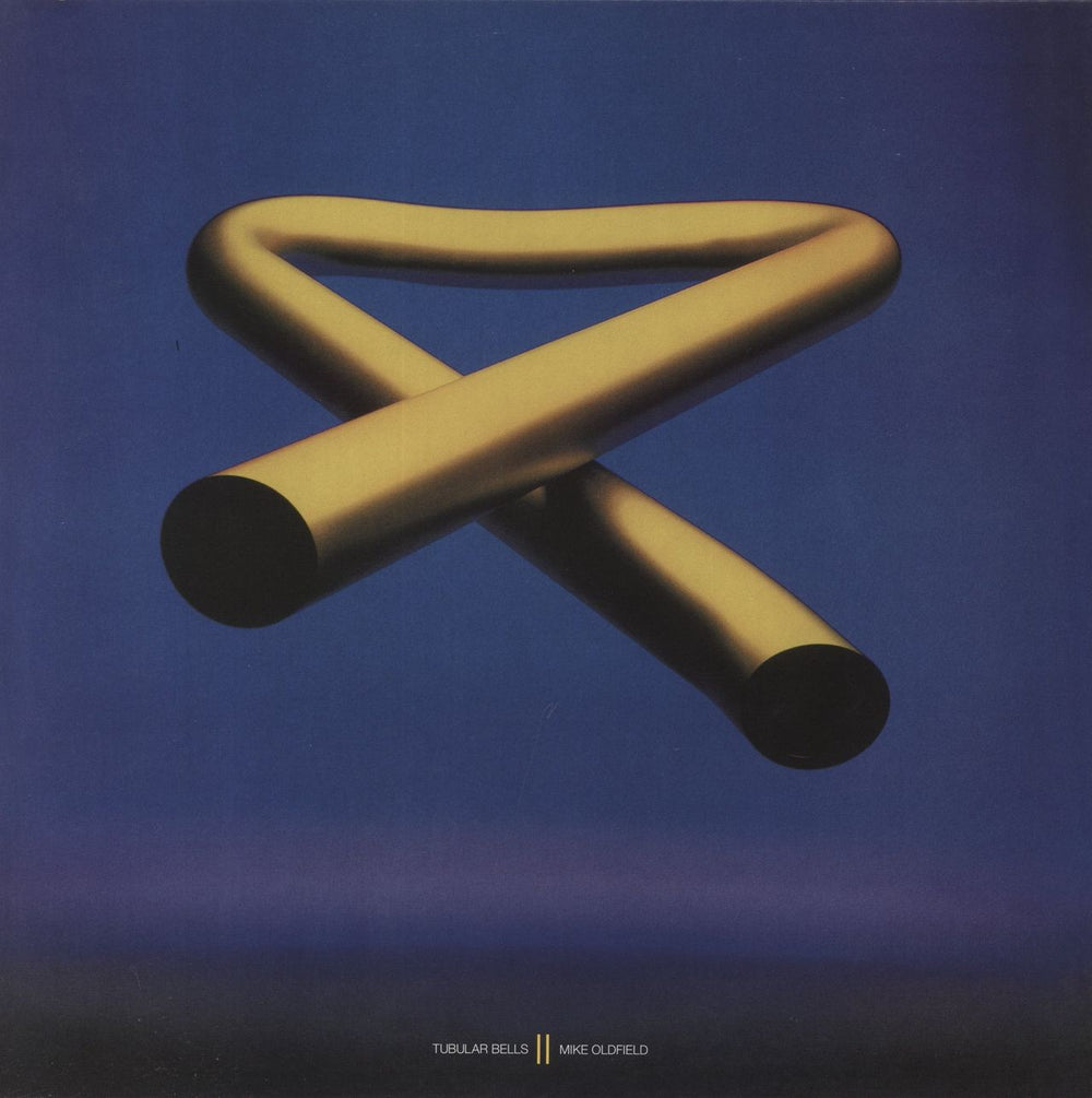 Mike Oldfield Tubular Bells II - RSD 2022 - Blue Marbled UK vinyl LP album (LP record) 0190296509490