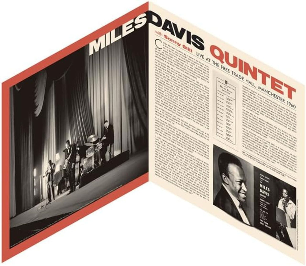 Miles Davis Live At The Free Trade Hall, Manchester 1960 - 180 Gram - Sealed UK 2-LP vinyl record set (Double LP Album)