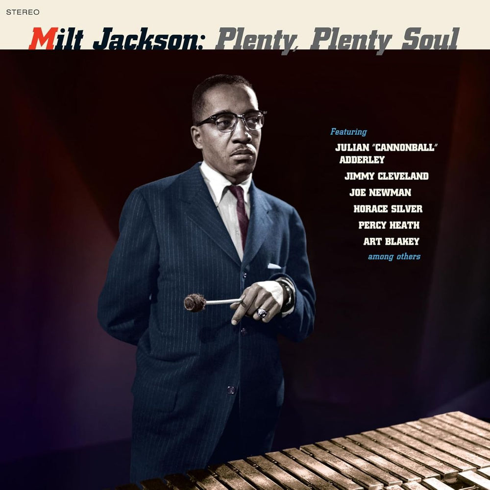 Milt Jackson Plenty, Plenty Soul - Blue Vinyl 180 Gram - Sealed UK vinyl LP album (LP record) 350266
