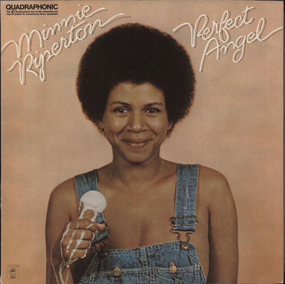 Minnie Riperton Perfect Angel - Quadrophonic - EX US vinyl LP album (LP record) EQ32561