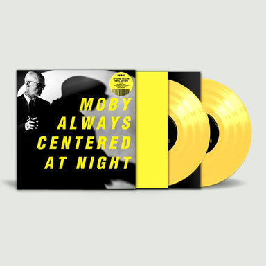 Moby Always Centred At Night - Yellow Vinyl Hand-Numbered - Sealed UK 2-LP vinyl record set (Double LP Album) ACAN011LPY