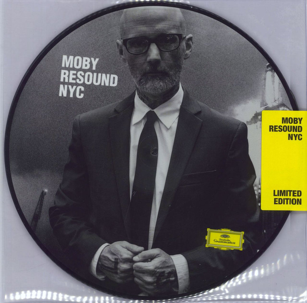 Moby Resound NYC - Double Picture Disc - Sticker Sealed German picture disc LP (vinyl picture disc album) 501313