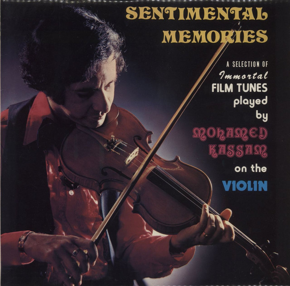 Mohamed Kassam Sentimental Memories: A Selection Of Immortal Film Tunes UK vinyl LP album (LP record) S/SRLP2005