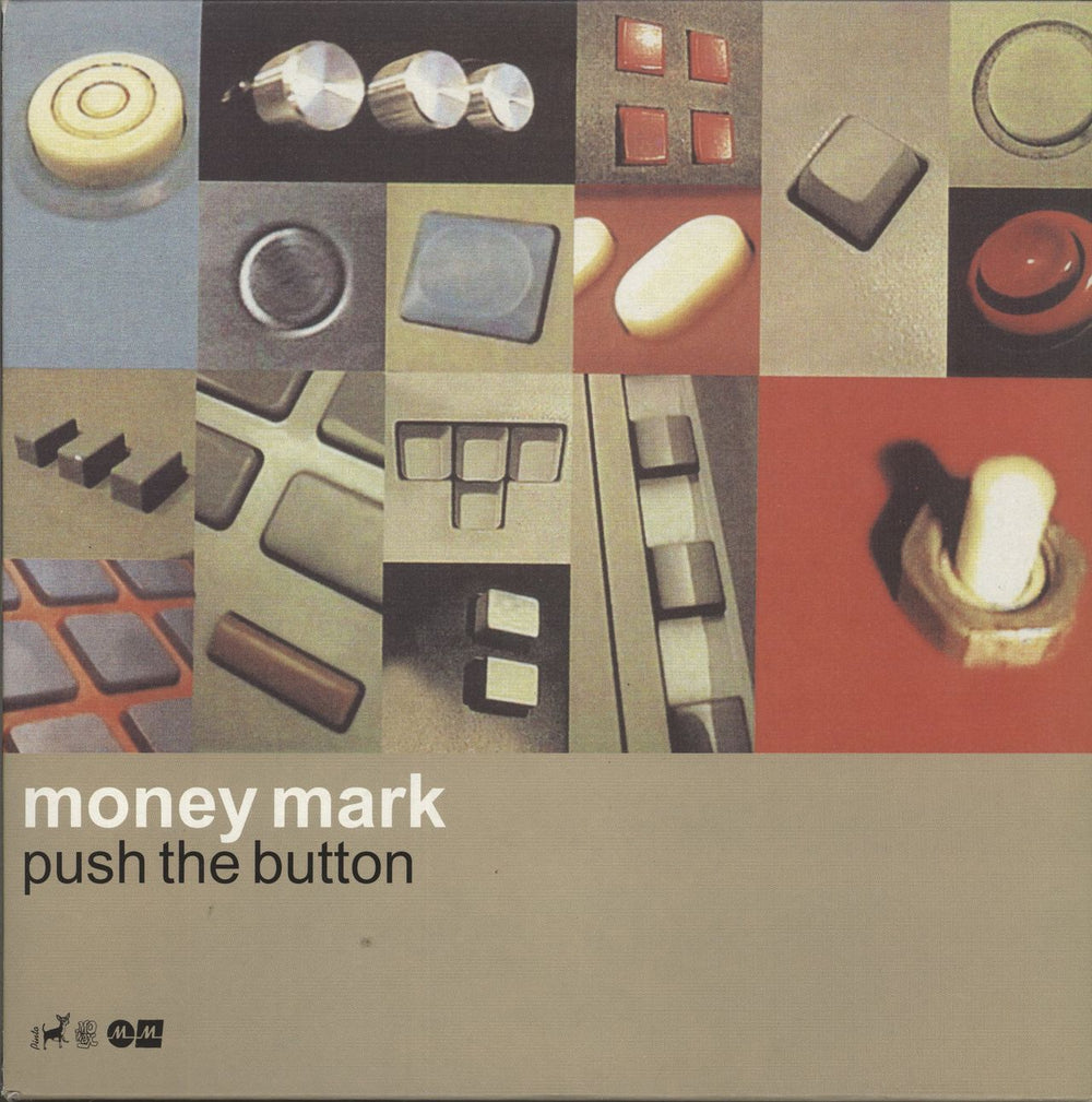 Money Mark Push The Button - 7", 10" + 12" UK vinyl LP album (LP record) MW090S