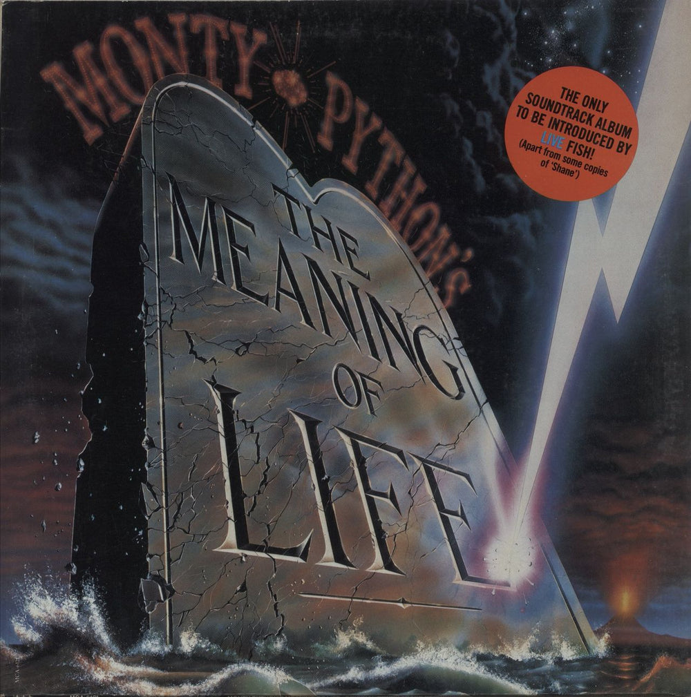 Monty Python The Meaning Of Life US vinyl LP album (LP record) MCA-6121