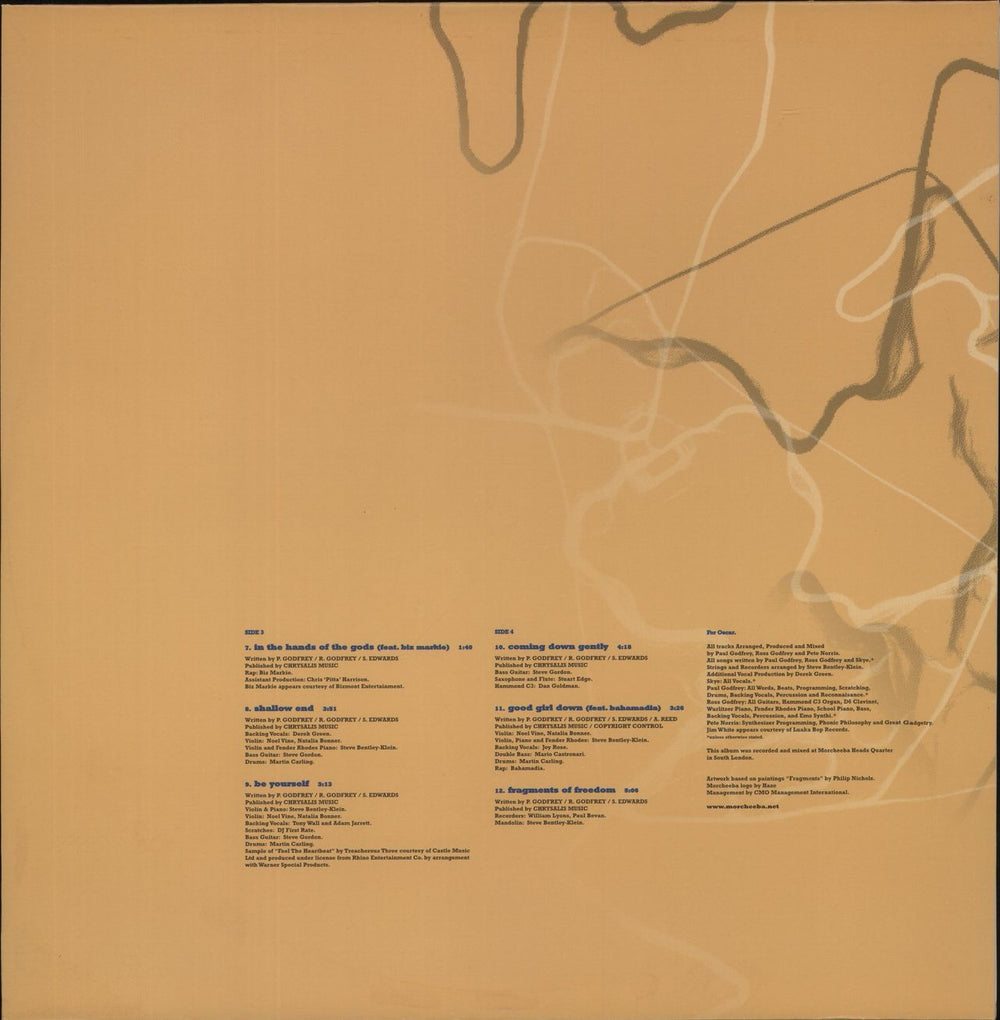 Morcheeba Fragments Of Freedom UK 2-LP vinyl record set (Double LP Album) 2000