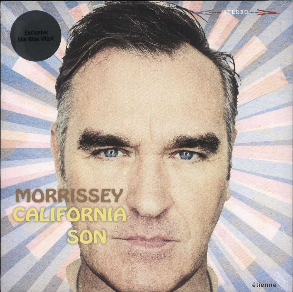 Morrissey California Son - Sky Blue Vinyl - Sealed UK vinyl LP album (LP record) 538486081