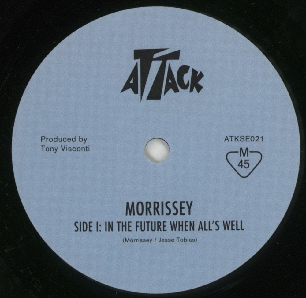 Morrissey In The Future When All's Well UK 7" vinyl single (7 inch record / 45) MOR07IN369708