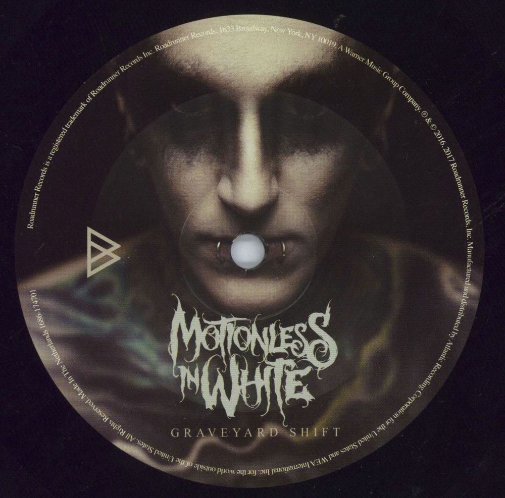 Motionless In White Graveyard Shift UK vinyl LP album (LP record) 0QSLPGR820232