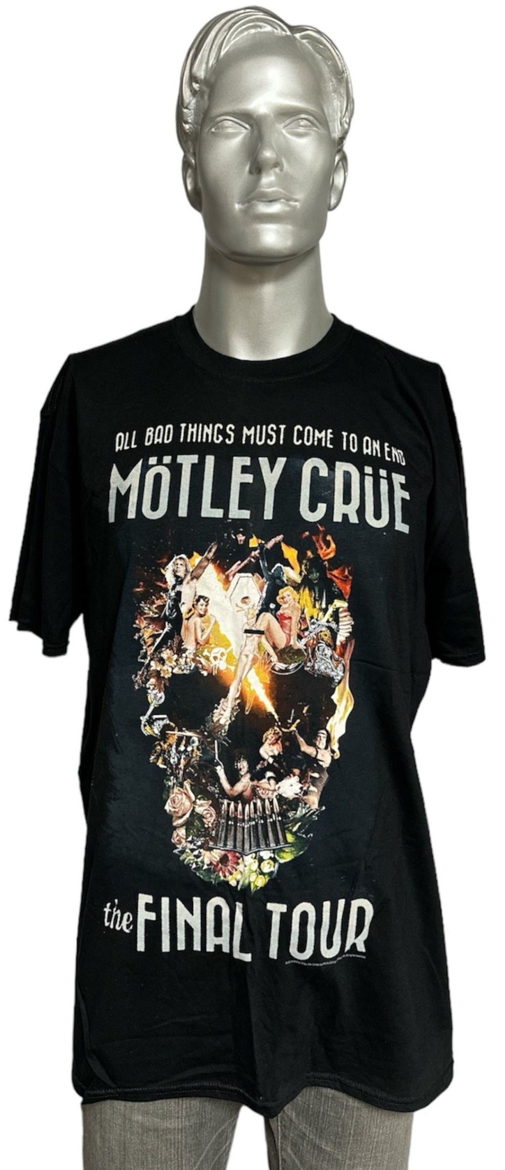 Motley Crue All Bad Things Must Come To An End - XXL UK t-shirt TOUR T-SHIRT