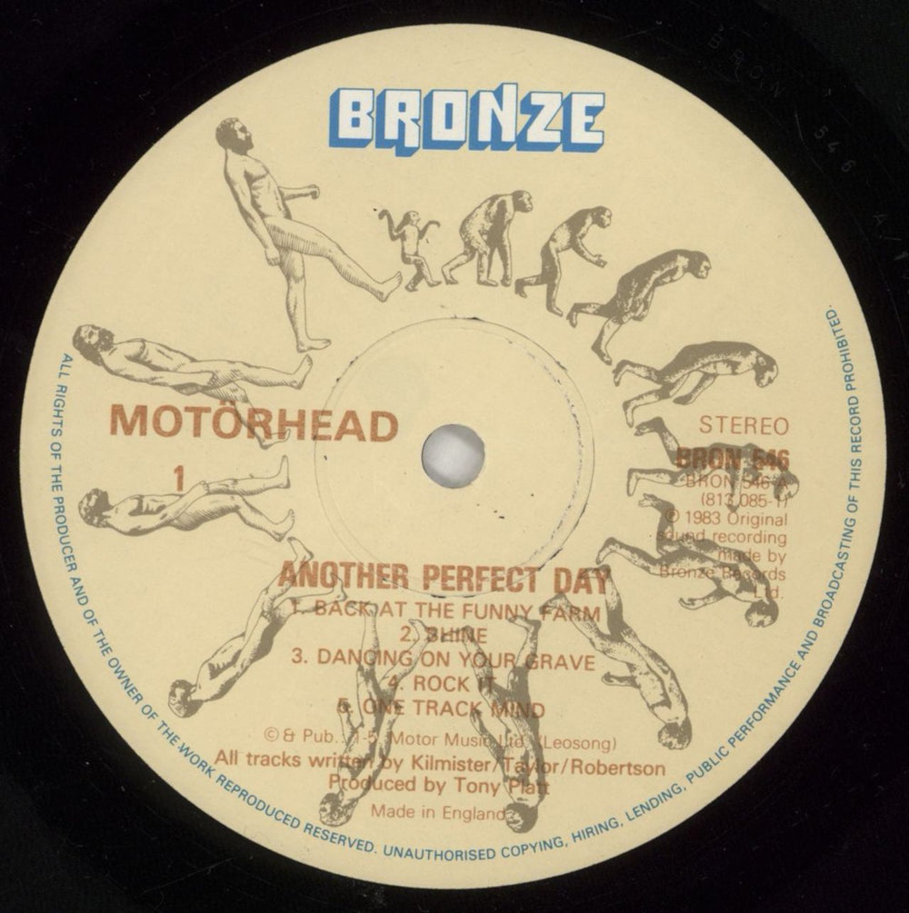 Motorhead Another Perfect Day - Shrink UK vinyl LP album (LP record) MOTLPAN872276
