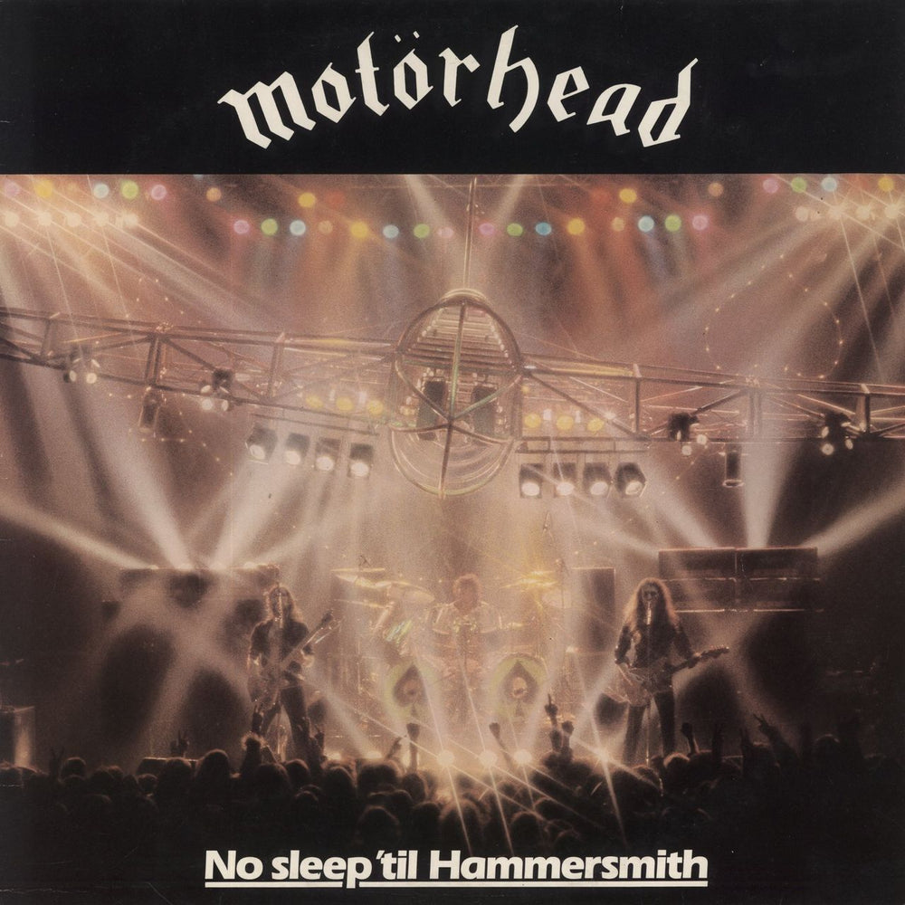 Motorhead No Sleep 'Til Hammersmith Austrian vinyl LP album (LP record) BRON535
