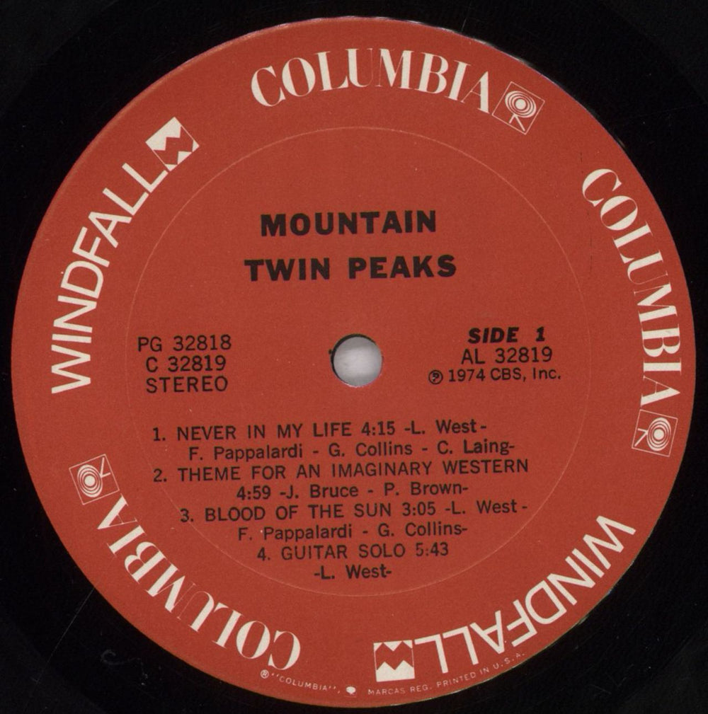 Mountain Twin Peaks - VG US 2-LP vinyl record set (Double LP Album) MOU2LTW833199