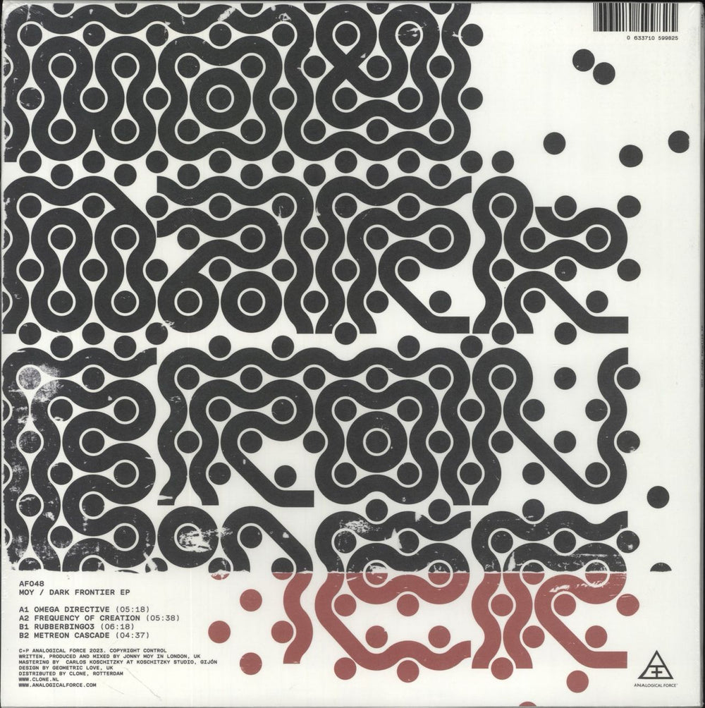 MOY Dark Frontier EP - Sealed Spanish 12" vinyl single (12 inch record / Maxi-single) 0633710599825