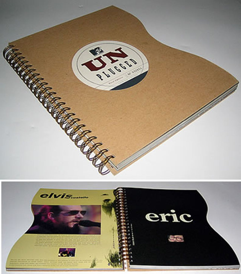 MTV Unplugged US book MTFBKUN380104