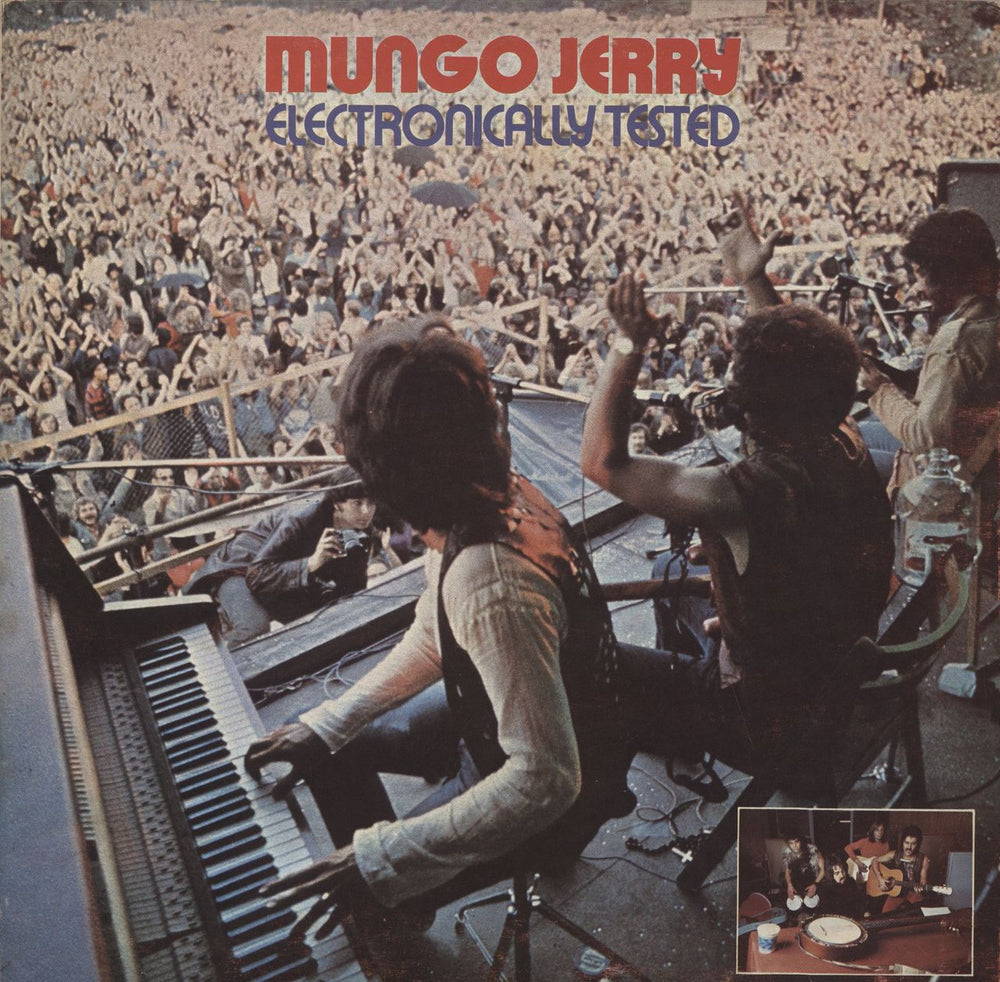 Mungo Jerry Electronically Tested - Purple Labels - EX UK vinyl LP album (LP record) DNLS3020