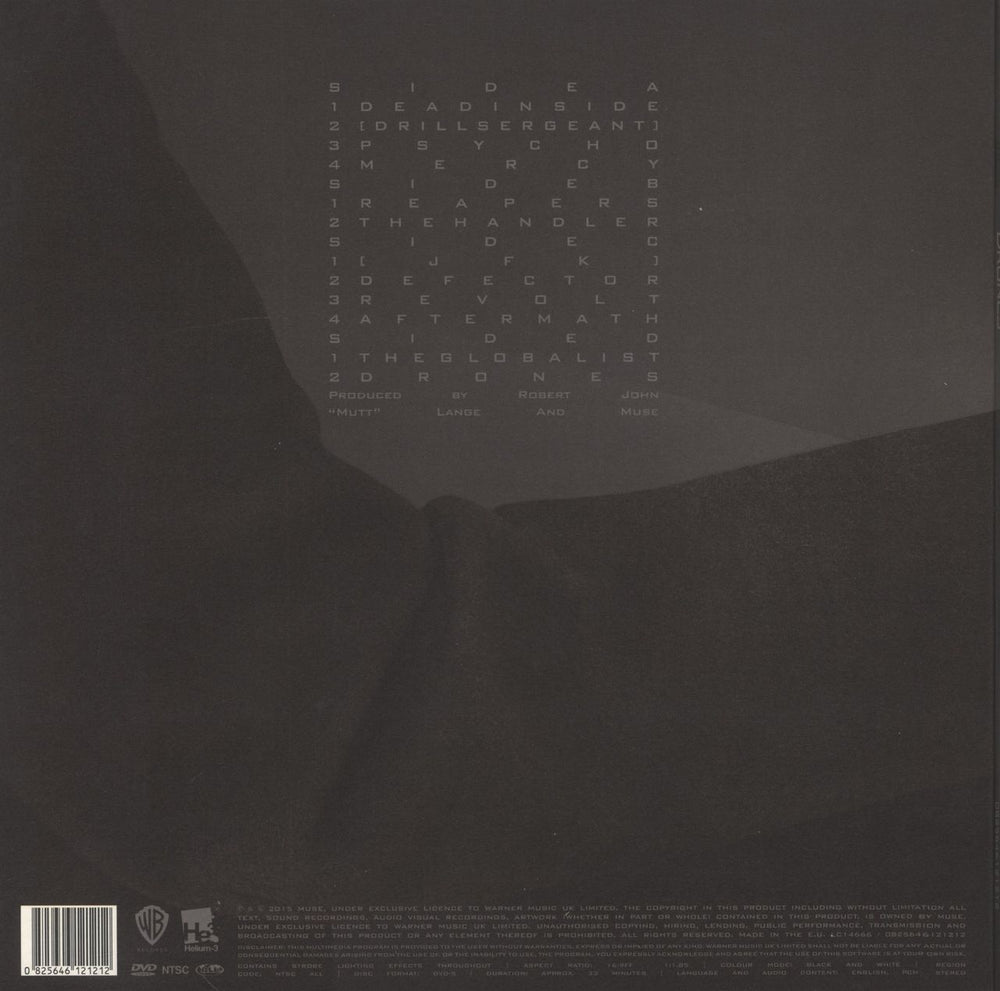 Muse Drones - 180 Gram Red Vinyl + CD & DVD UK 2-LP vinyl record set (Double LP Album) 825646121212