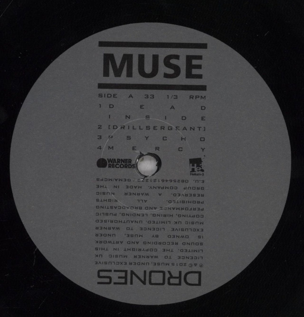 Muse Drones - 180gm UK 2-LP vinyl record set (Double LP Album) USE2LDR835806