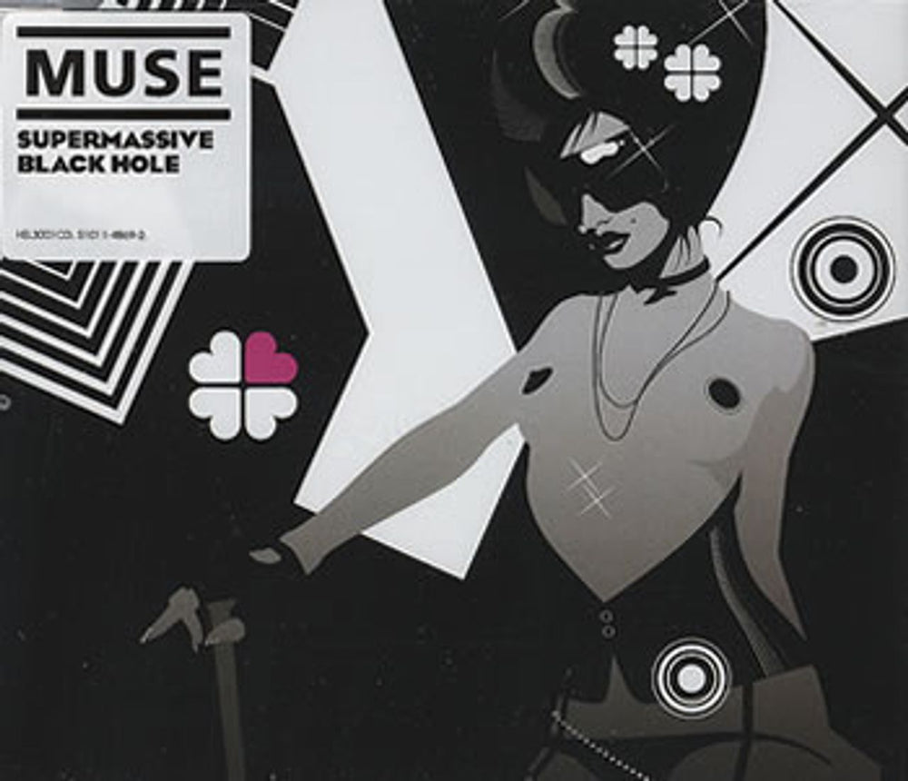 Muse Supermassive Black Hole UK CD/DVD single set HEL3001CD/DVD