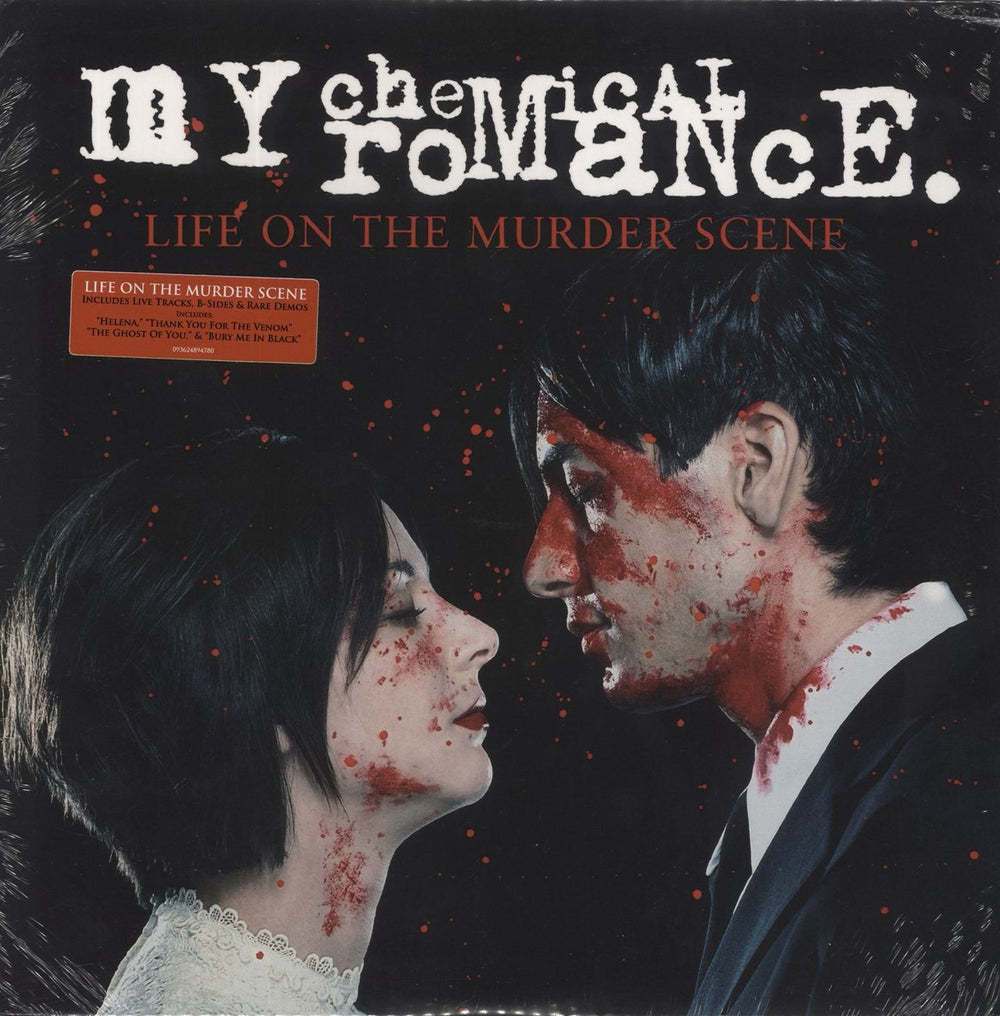 My Chemical Romance Life On The Murder Scene US vinyl LP album (LP record) 093624894780