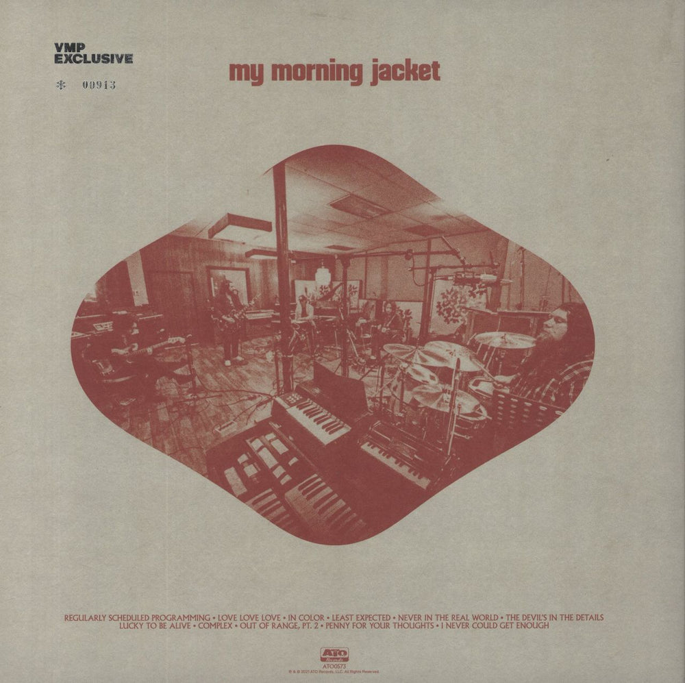 My Morning Jacket My Morning Jacket - Light Blue & Tangerine Vinyl US 2-LP vinyl record set (Double LP Album)