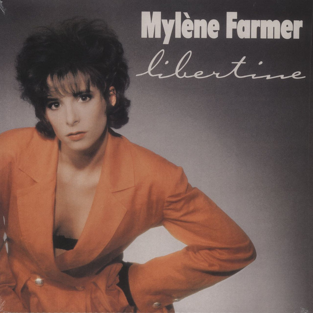 Mylene Farmer Libertine - Black Vinyl French 12" vinyl single (12 inch record / Maxi-single) 538045-6