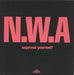 N.W.A. Express Yourself UK 7" vinyl single (7 inch record / 45) BRW144