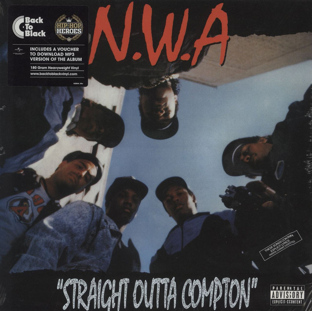 N.W.A. Straight Outta Compton - 180gm - Sealed UK vinyl LP album (LP record) 0600753469958