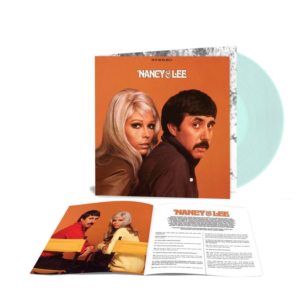 Nancy Sinatra & Lee Hazlewood Nancy & Lee - Coke Bottle Clear Vinyl - Sealed UK vinyl LP album (LP record) LITA198-1-3