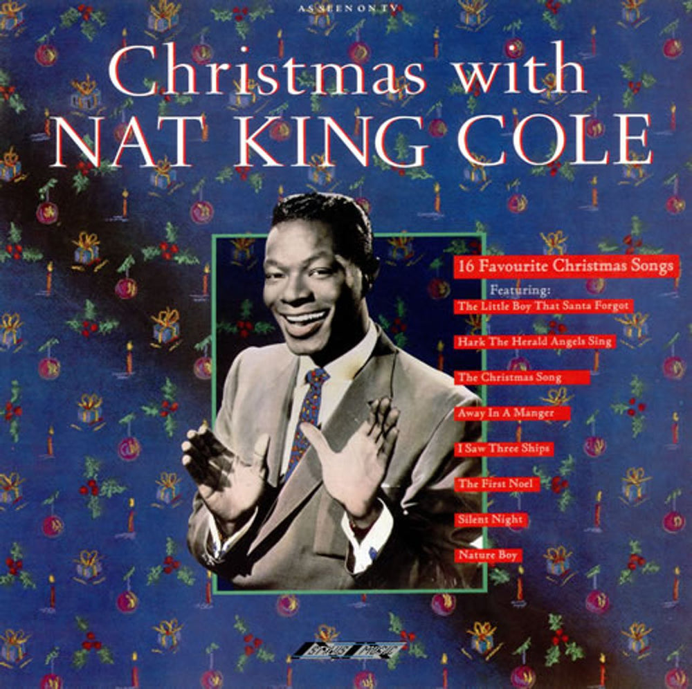 Nat King Cole Christmas With Nat King Cole UK vinyl LP album (LP record) SMR868