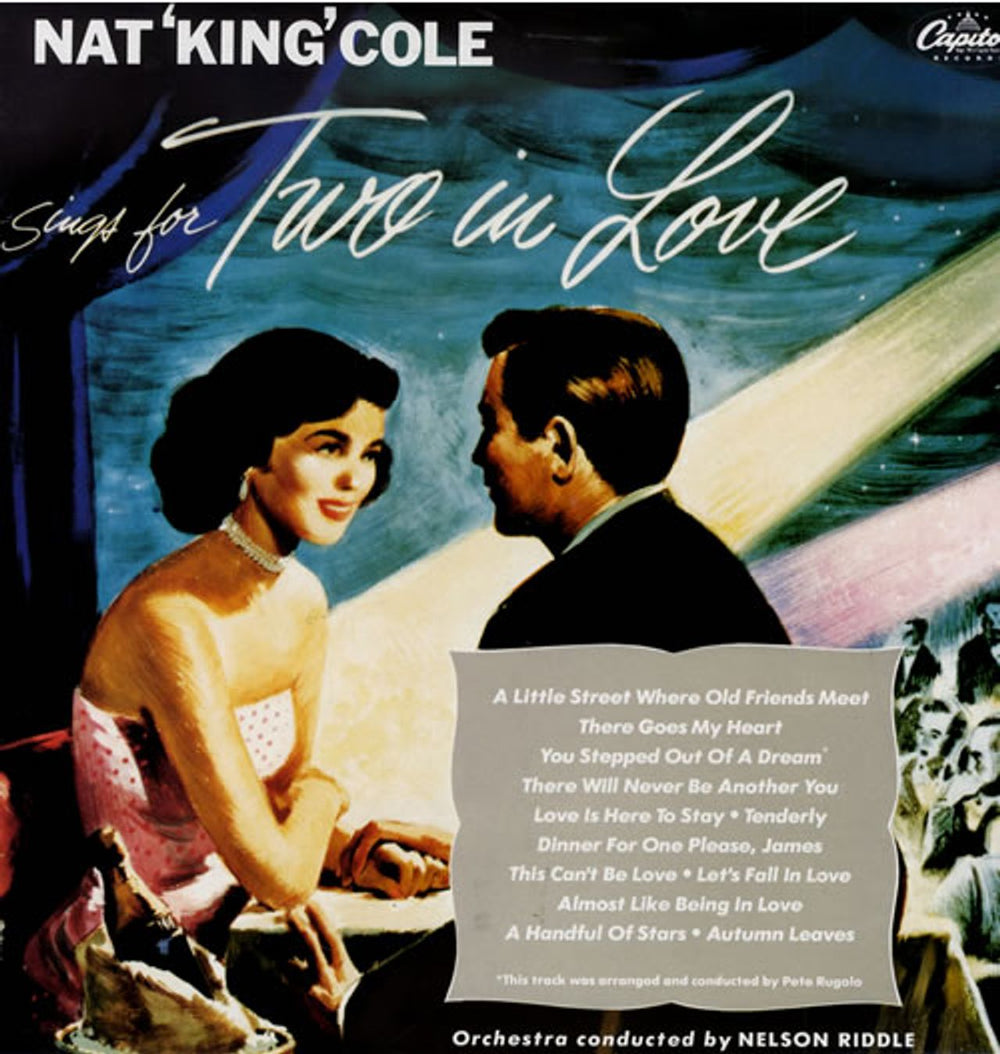 Nat King Cole Sings For Two In Love UK vinyl LP album (LP record) EMS1101