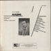 Naushad Aadmi Indian vinyl LP album (LP record)