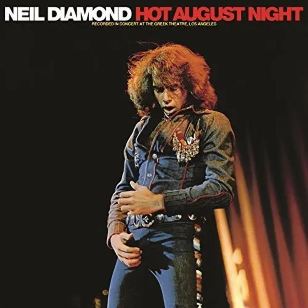 Neil Diamond Hot August Night - Remastered 180 Gram Vinyl - Sealed US 2-LP vinyl record set (Double LP Album) B0026465-01
