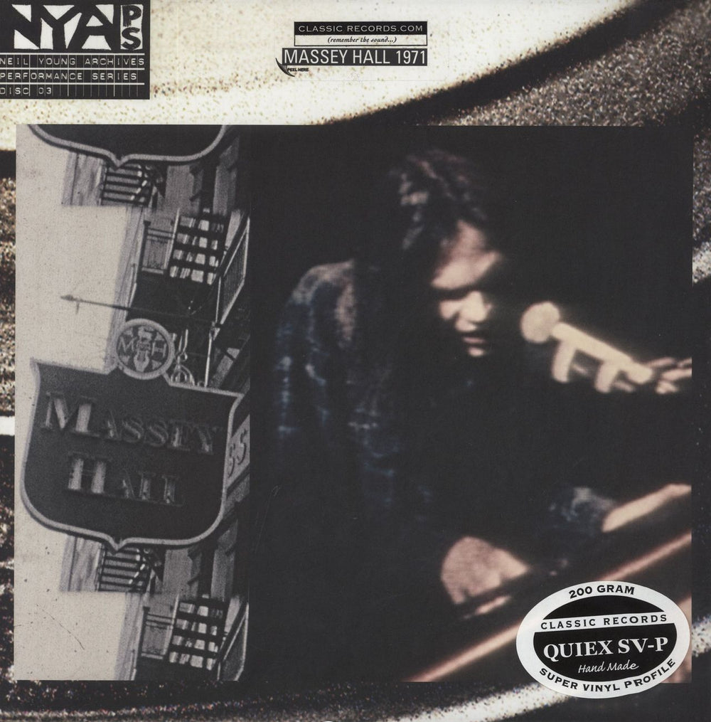 Neil Young Live At Massey Hall 1971 - 200gm - Sealed US 2-LP vinyl record set (Double LP Album) 433281