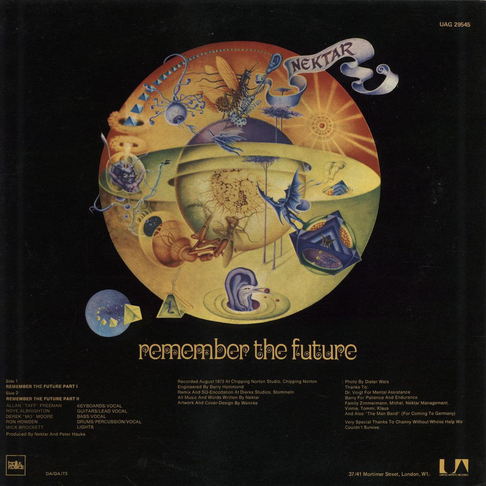 Nektar Remember The Future UK vinyl LP album (LP record)