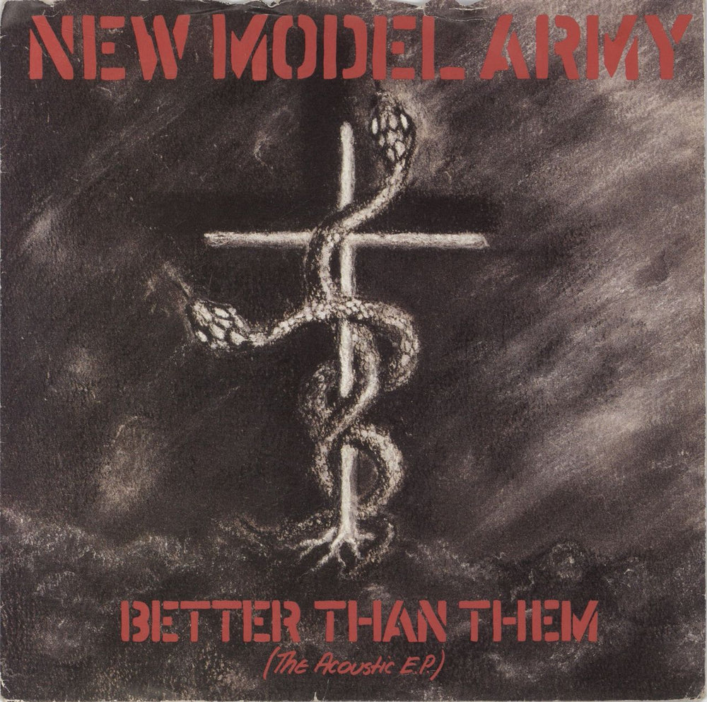 New Model Army Better Than Them EP UK 7" vinyl single (7 inch record / 45) NMA2