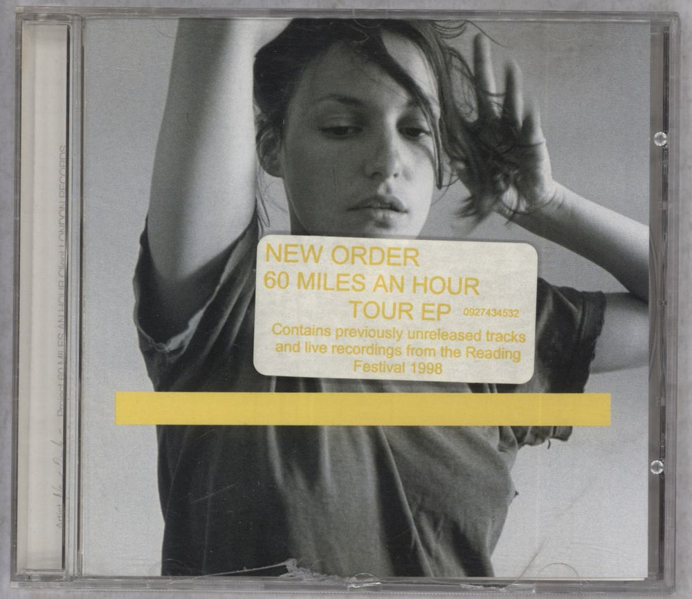 New Order 60 Miles An Hour Australian CD single (CD5 / 5") 0927434532