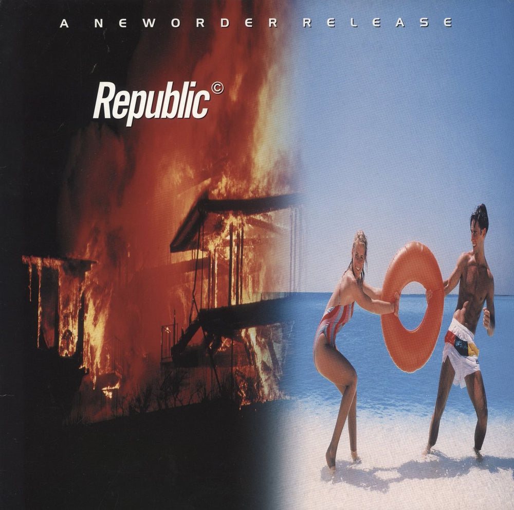 New Order Republic - Remastered 180 Gram - EX UK vinyl LP album (LP record) 0825646072231