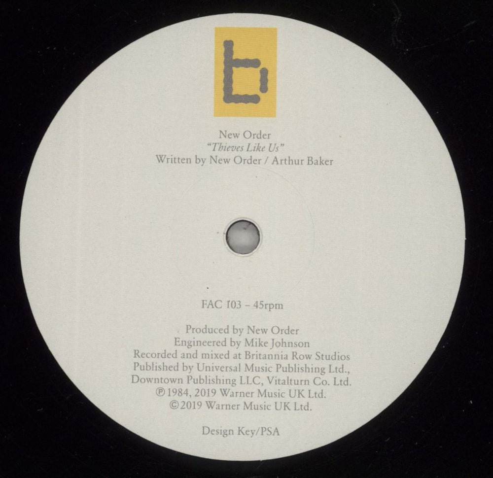 New Order Thieves Like Us: Remastered - 180 Gram Vinyl UK 12" vinyl single (12 inch record / Maxi-single) NEW12TH874359
