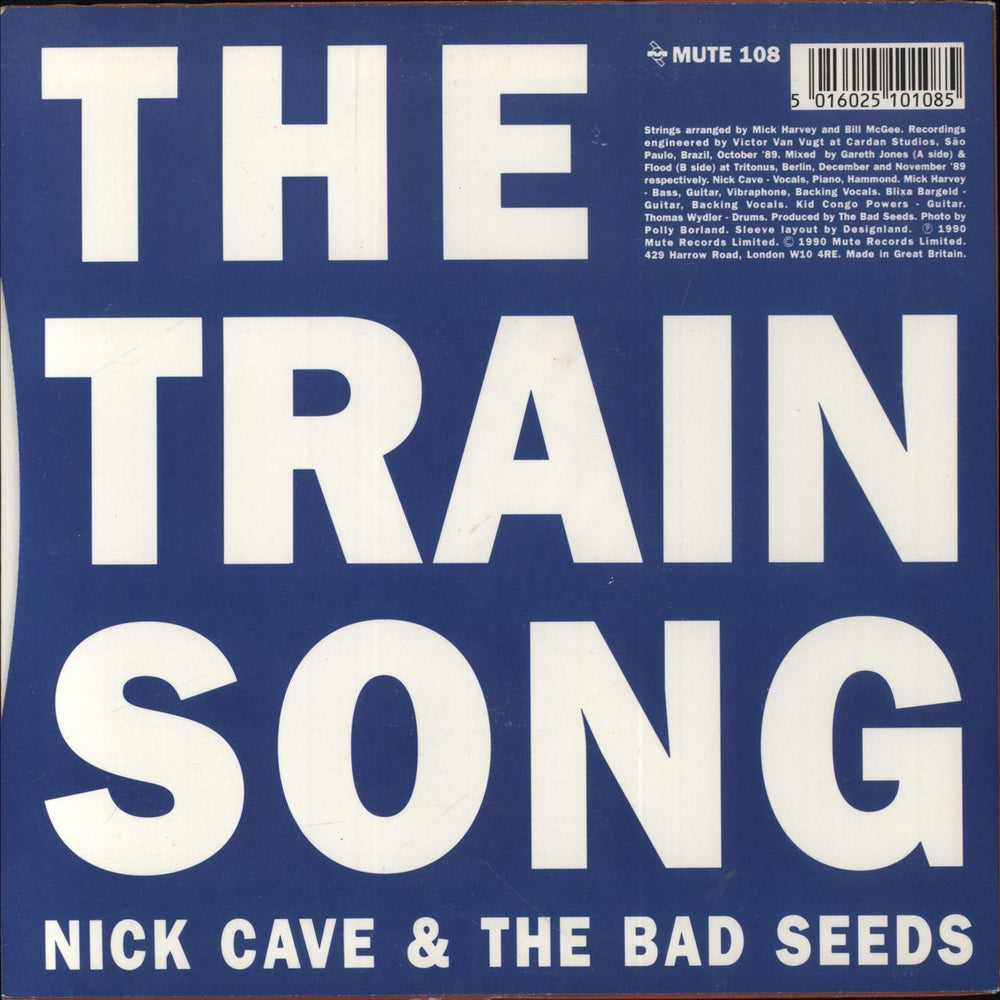 Nick Cave The Ship Song - EX UK 7" vinyl single (7 inch record / 45) 5016025101085
