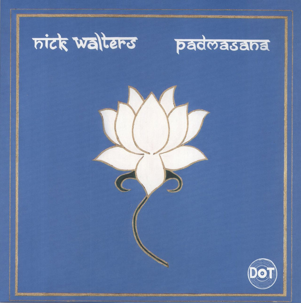 Nick Walters Padmasana + Art card UK vinyl LP album (LP record) DOT003