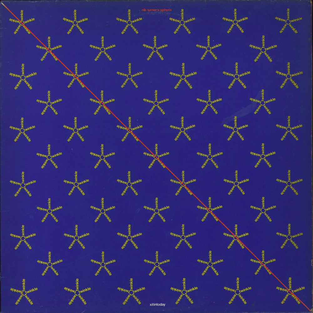 Nik Turner Xitintoday + Booklet UK vinyl LP album (LP record) CDS4011