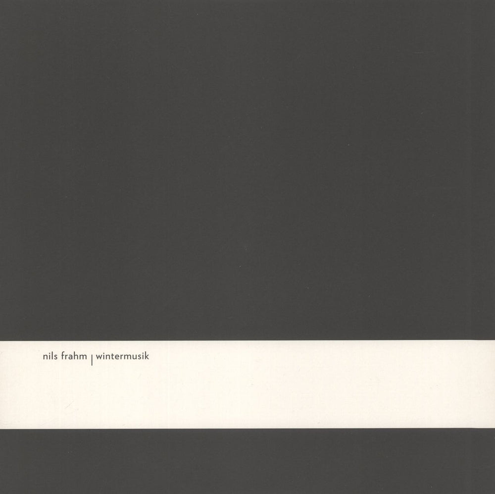 Nils Frahm Wintermusik UK vinyl LP album (LP record) ERAT18LP