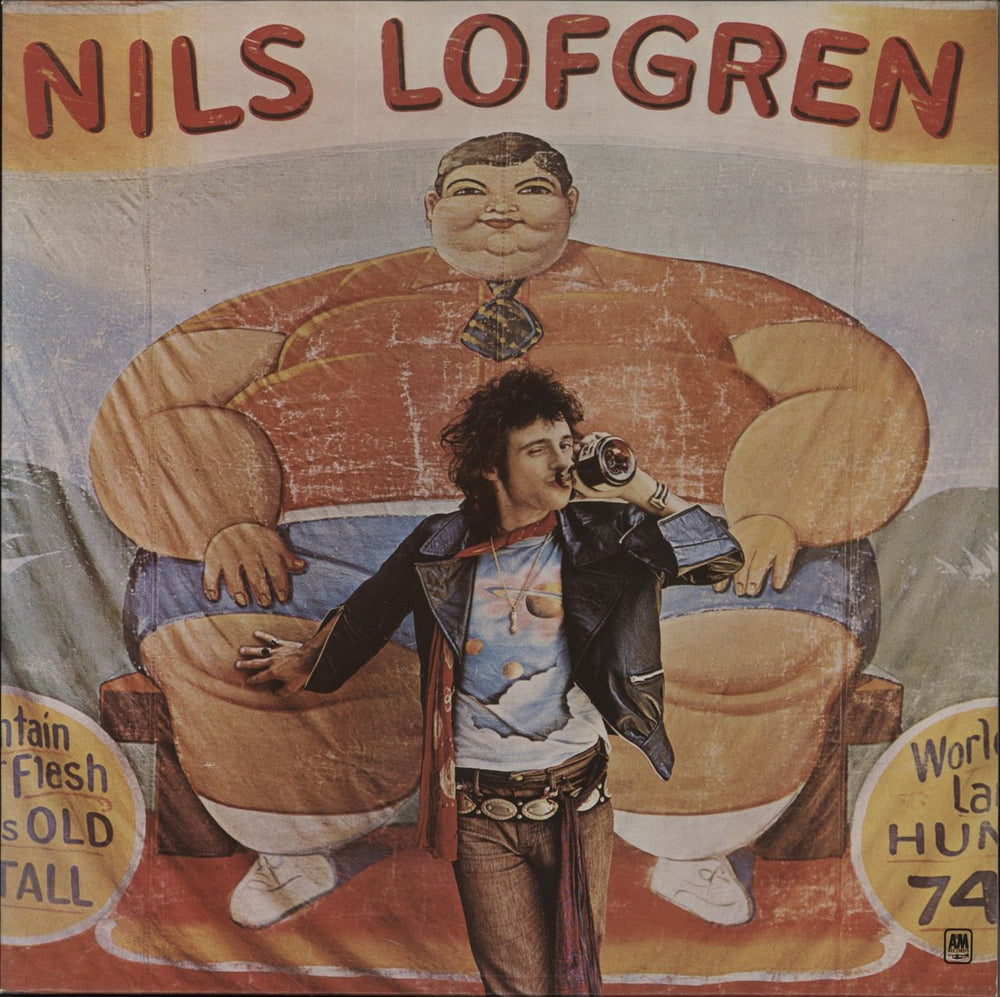 Nils Lofgren Nils Lofgren - Promo Stamped UK Promo vinyl LP album (LP record) AMLS64509
